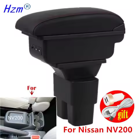 Car Armrest For Nissan NV200 Armrest Box For Nissan NV200 Evalia Storage Box Interior Dedicated Retr
