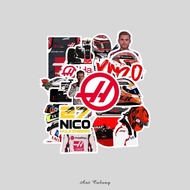 Sticker Pack Formula 1 F1 Sticker Vinyl Doff Lamination | Haas F1 Team Sticker