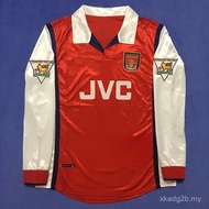 Retro Football Shirt 1998-1999 Arsenal Home Long Sleeve Jersey