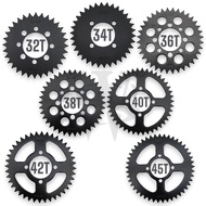 SMASH SUNBEN REAR SPROCKET 428- 32T 34T 36T 38T 40T 42T 45T