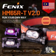 FENIX HM65R-T V2.0 - 1600 Lumen Lightweight Magnesium Rechargeable Headlamp - Ready Stock in MALAYSI
