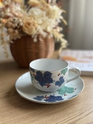 日本製昭和哲山製 咖啡杯 陶瓷 茶杯 瓷器 珍藏  古董