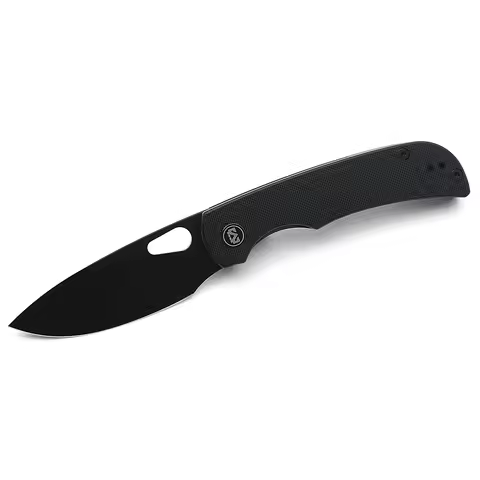 Miguron Knives Moyarl Pocket Folding Knife 14C28N Black PVD Blade G10 Handle Tactical Survival Knife