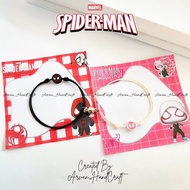 Viral Spiderman Couple Bracelet || Spiderman Magnetic Waterproof Rope Bracelet