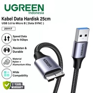 UGREEN USB CHARGER CABLE a TO MICRO B 25CM
