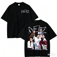 NJZ NWJNS T Shirt Fashion Men/Women Aesthetic T-Shirt Unisex High 100% Cotton Tees Shirts