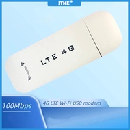 100Mbps 4G LTE USB Wifi Modem USB Dongle Car Router Network Adaptor with Sim Card Slot