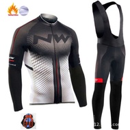 Warm Long Sleeve Autumn Winter Cycling Jersey Fleet Jersey Tour de France Racing Jersey Fleece NW Cy