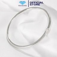 VÒNG BẠC TRƠN THJ BẠC TA 925 CHO NGƯỜI LỚN