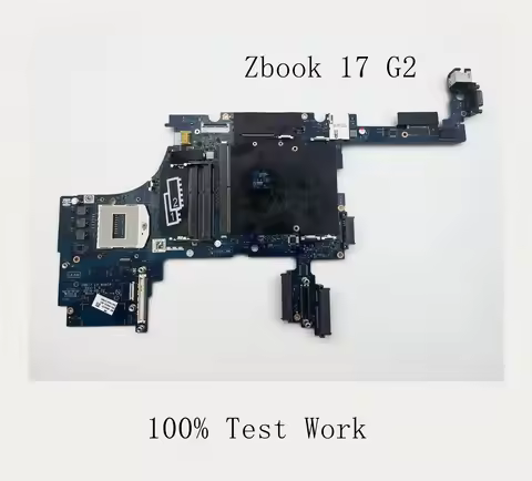 For HP Zbook 17 G2 Notebook Motherboard LA-B391P DDR3L QM87 784213-601 784212-601 100% Test Works Pr
