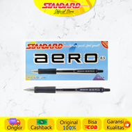 Standard - Pulpen Aero 0.5 Gel / Lusin ( Alat Tulis / Pen / Ballpoint / Pena )