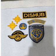TRANSPORTATION SERVICE EMBROIDERY LOGO ONE SET