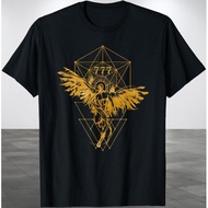 Angel Number 777 Sacred Geometry Healing Graphic T-Shirt Funny Logo T-Shirt