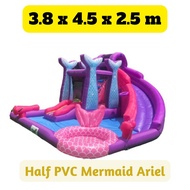 (ITEM PRE-ORDER) KOLAM RENANG SOOPA DOOPA MERMAID ARIEL HALF PVC INFLATABLE SWIMMING POOL FOR KIDS