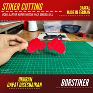 BOXING STICKERS | CUTTING STICKER MADE FROM ORACAL MATERIAL, CUSTOM LOGO, ETC.