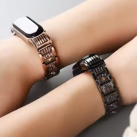 Stainless Steel Strap for Xiaomi Mi Band 6 5 4 3 Bracelet Smart Watch Metal Wristband for Mi Band 6 