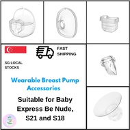 Wearable Wireless Breast Pump accessories spare parts - compatible with S21 S18 Baby Express Be Nude spectra medela