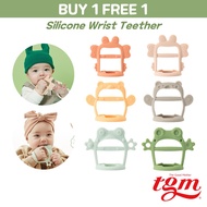 【BUY 1 FREE 1】 TGM Silicone Teether 👶 Bracelet Teether 👶 Wrist Teether 🐻 Animal Teether [🔥 Korea HIT