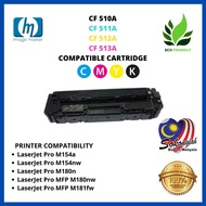 🔥READY STOCK🔥 COMPATIBLE TONER CF 510A / 511A / 512A / 513A  FOR HP LASERJET PRO M154a, M154nw, M180