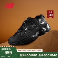 NEW BALANCE NB官方复古老爹鞋女鞋703系列经典百搭轻便透气网面休闲运动鞋 黑色 WL703CB 36.5(脚长23cm)