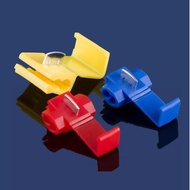 100 Cút nối dây điện nhanh chữ T Kẹp phân nhánh không cần tuốt dây điện 10A 15A 24A