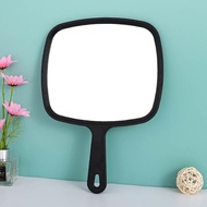 Extra Large HD Makeup Mirror Square Handle Mirror Round Portable Handheld Mirror Beauty Salon Hair S
