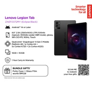 Lenovo Legion Tab ZAEF0072MY 8.8" 2.5K Eclipse Black ( Snapdragon 8 Gen 3, 16GB, 512GB, Qualcomm, An