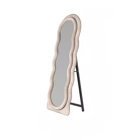 Dressing Aesthetic Mirror Full Body Bedroom Standing Mirror Nordic Vintage Decoration Maison