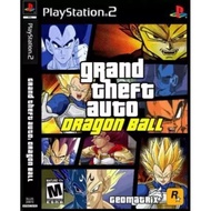 (PS2 DVD GAMES) GTA / GRAND THEFT AUTO DRAGONBALL
