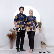 Baju Batik Couple Blouse Batik Couple Kemeja Lengan Pendek Pria Blouse