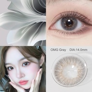 【0.00~-6.00】Magister Contact Lenses with Grade OMG Brown /Black Contact Lens 1Pair(2Pcs) Soft Makeup