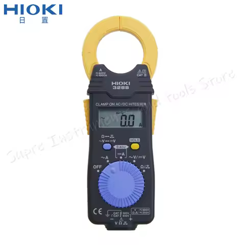 Japan HIOKI 3288 clip on meter, multimeter, ammeter, AC/DC Measured average