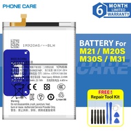 Battery BM207ABY Compatible For Samsung M21 / M20S / M30S / M31 (6000mAh)