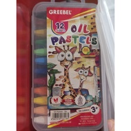 CRAYON GREEBEL 12 COLORS CRAYON GREEBEL 12 COLORS