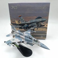 1: 72 United Arkhier F-16F Airplane Model Fighter F16F Camouflage Painting Alloy Finished Product Co