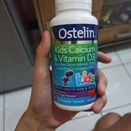 Ostelin Kids Vitamin D and Calcium 90 Chewable calcium tulang anak vitamin calcium anak calcium untu