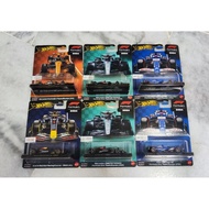 Kereta Mainan Hot Wheels Premium F1 dash H (set of 6 cars)