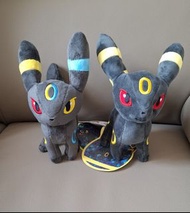 Pokémon Center日本正版正貨有牌寵物小精靈Shiny Umbreon 月亮伊布伊貝景品公仔
