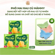 Mammy powdered vegetable cheese combined with natural vegetables supplementing calcium and fiber for