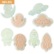 QELEG Cartoon Cookie Mold Space Modeling Home Cookies Cranberry Cutting Mold Modeling Diy Baking Tools Kitchen Baking Tools