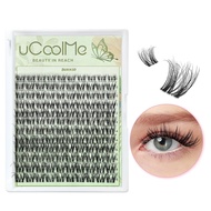 Aphrodite Lash Clusters Kit Wispy 8-18mm Eyelash Clusters Kit Natural C Curl - WideSpan DIY Lash Ext