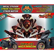 Vario LED Sticker Decal Dragon Sticker Honda Vario LED Pattern