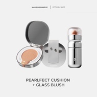 [BUY 1 GET 1] Mad For Makeup Pearlfect Skin-Fit Cushion + Long Lastint Glass Blush Cushion Foundatio