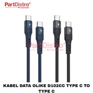 OLIKE D102CC TYPE C TO TYPE C DATA CABLE