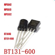 TO92 BT131-600 MPSA42 MPSA13 MPSA92 MPSA18 BT169D A42 A13 A92
