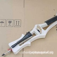 Solid Wood Electronic Cello Electric Cello Electric Cello Extra Long Stand Wine Red White Black