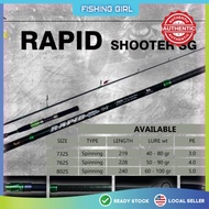 [2021] G-tech Rapid Shooter SG light popping fishing rod 🔥Ready Stock🔥 100% Original🔥 Free gift