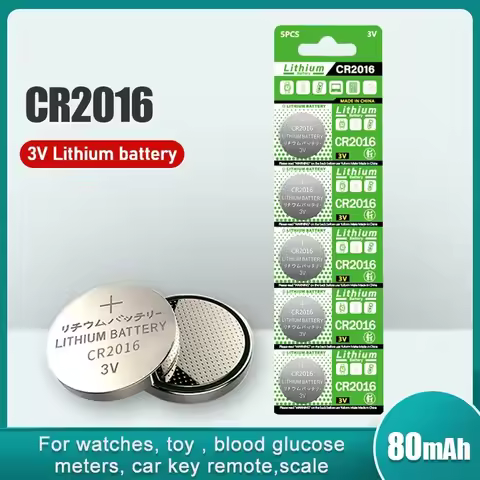 2-50PCS CR2016 Button Coin Cell CR 2016 DL2016 ECR2016 BR2016 3V Lithium Battery For Watch Car Key R