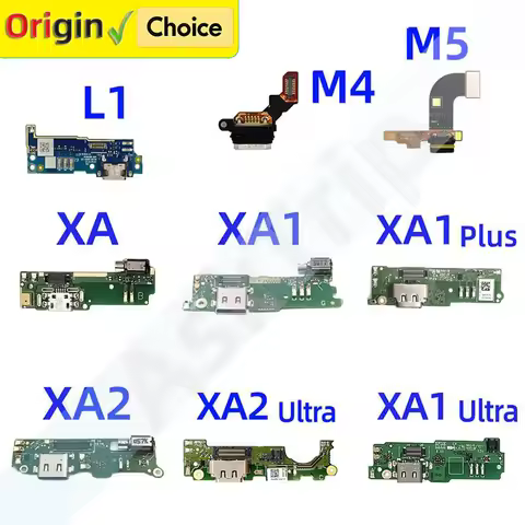 Bottom Dock USB Mic Board Charging Connector Port Flex Cable For Sony Xperia L1 L2 L3 L4 M4 M5 XA XA