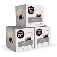 NESCAFÉ Dolce Gusto Ristretto Barista Coffee Pods, 48 Kapsul (3 x 16) - Espresso Kuat - Intensiti 9 